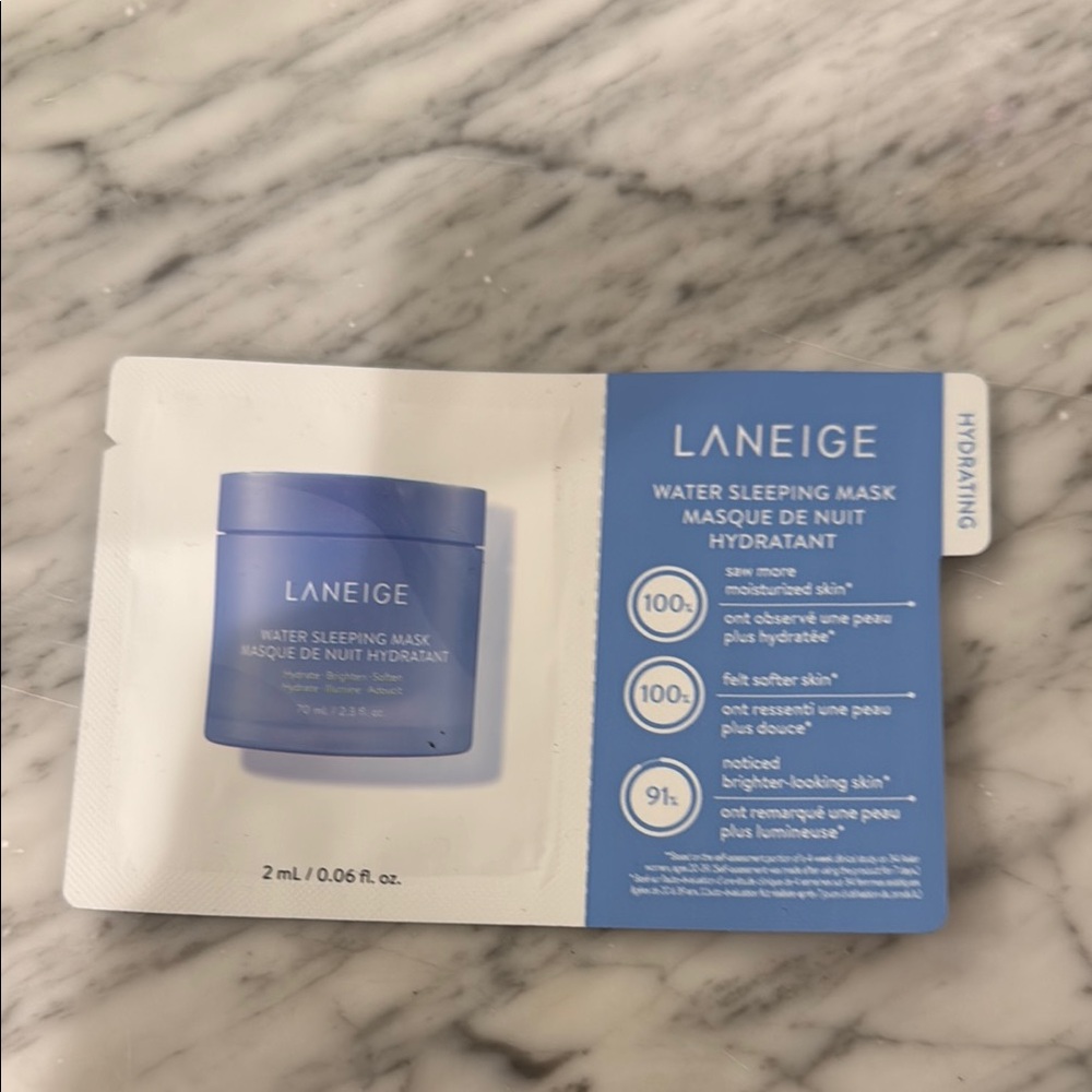LANEIGE Blue Water Sleeping Mask Skincare